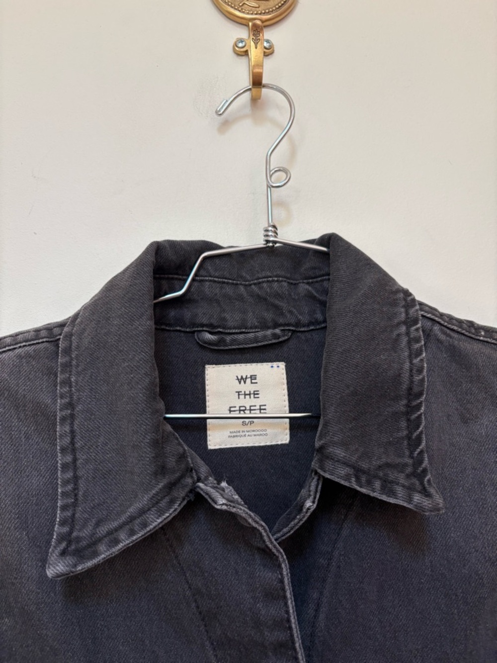NWOT Free People We The Free Opal Swing Denim Jacket Size Small - Picture 9 of 16